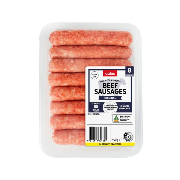 The Original Beef Sausages