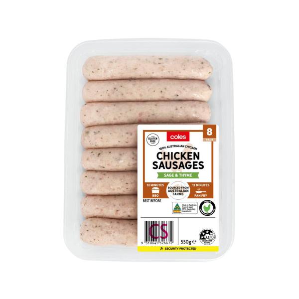 Chicken Sage And Thyme Sausages