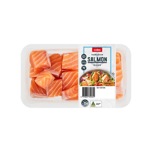Tasmanian Salmon Diced