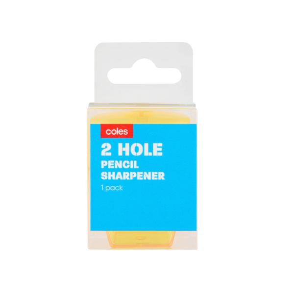 Plastic 2 Hole Sharpener