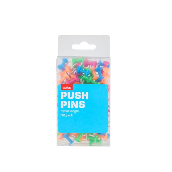 Plastic Push Pins Box