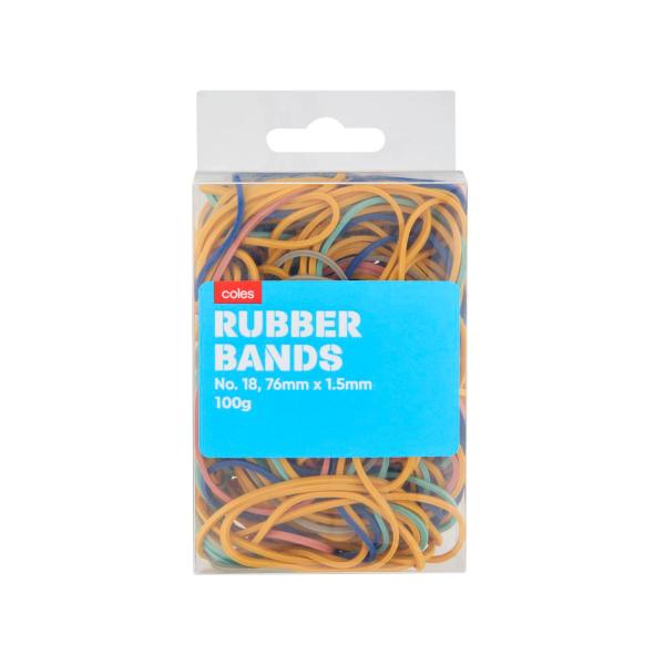 Mixed Rubber Bands Box