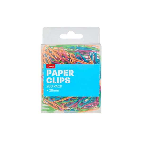 Assorted Paper Clips 28mm