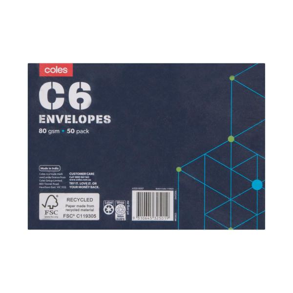 Envelopes C6