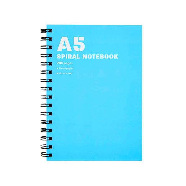 A5 Spiral Notebook 200 Pages