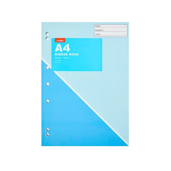 A4 Binder Book 64 Page