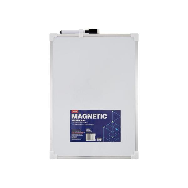 Magnetic Whiteboard With Marker 35cm X 25cm