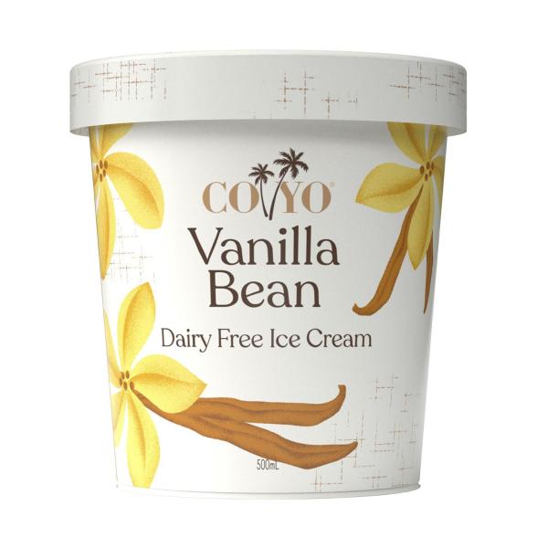 Dairy Free Probiotic Ice Cream Vanilla Bean