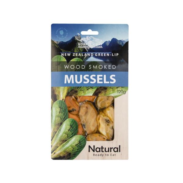 Wood Smoked Mussels Natural