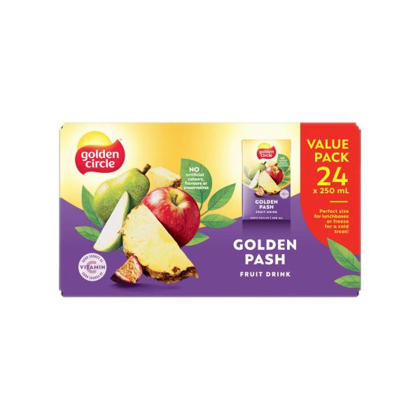 Golden Pash Fruit Drink 24x250ml