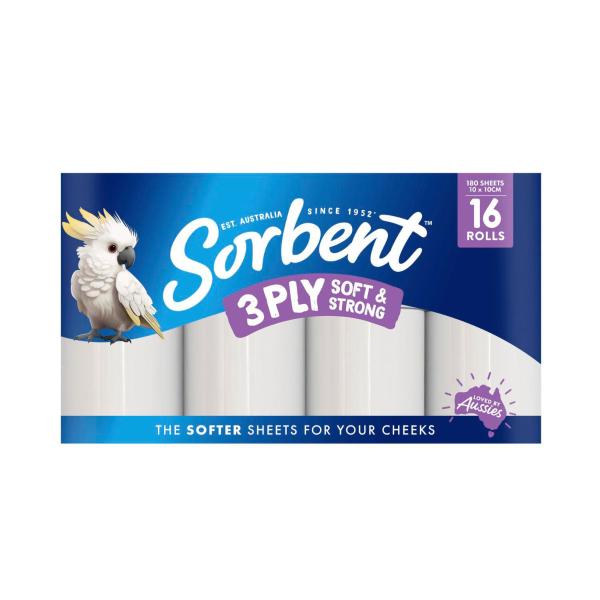 3 Ply Soft & Strong Toilet Paper