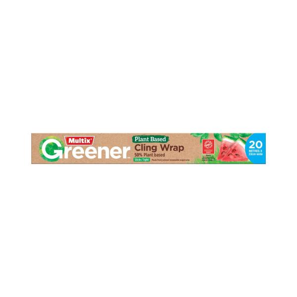 Greener Plant Based Cling Wrap 20m