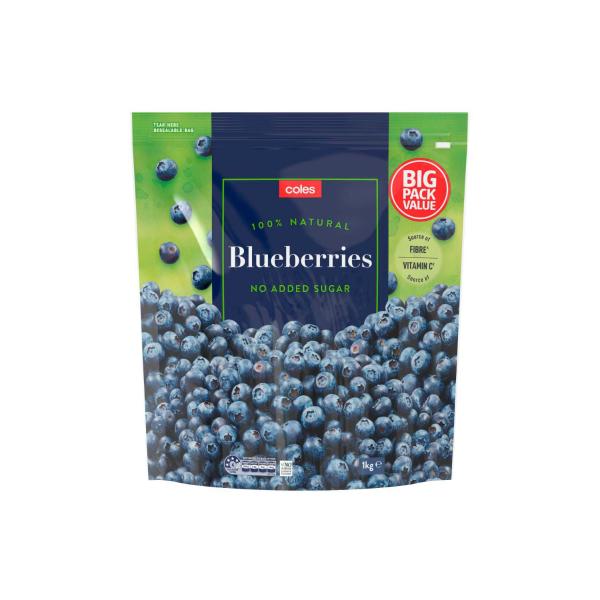 Frozen Fruit Blueberries