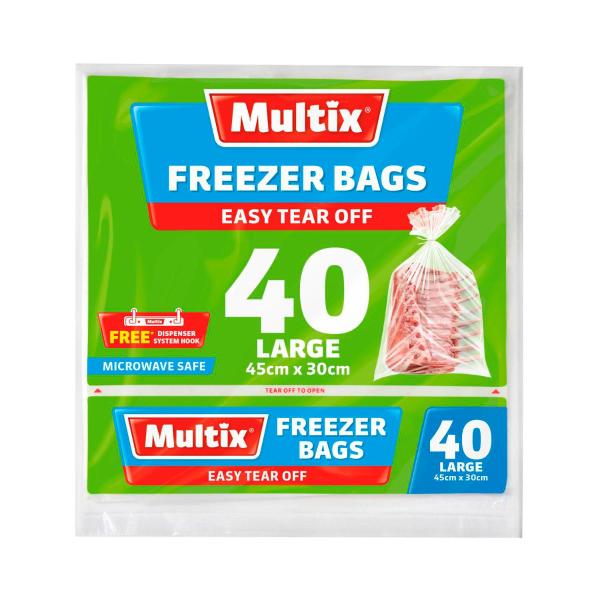 Large Freezer Bags 45cm x 30cm