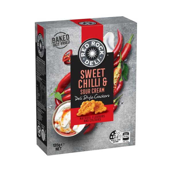 Sweet Chilli & Sour Cream Deli Style Crackers