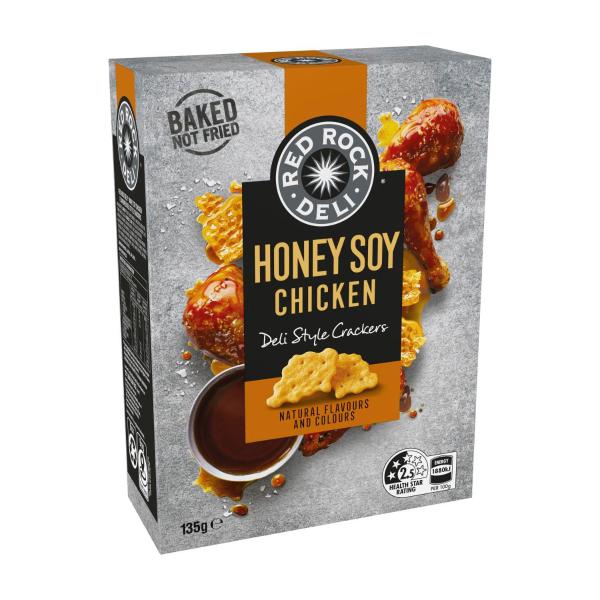 Deli Honey Soy Chicken Deli Style Crackers