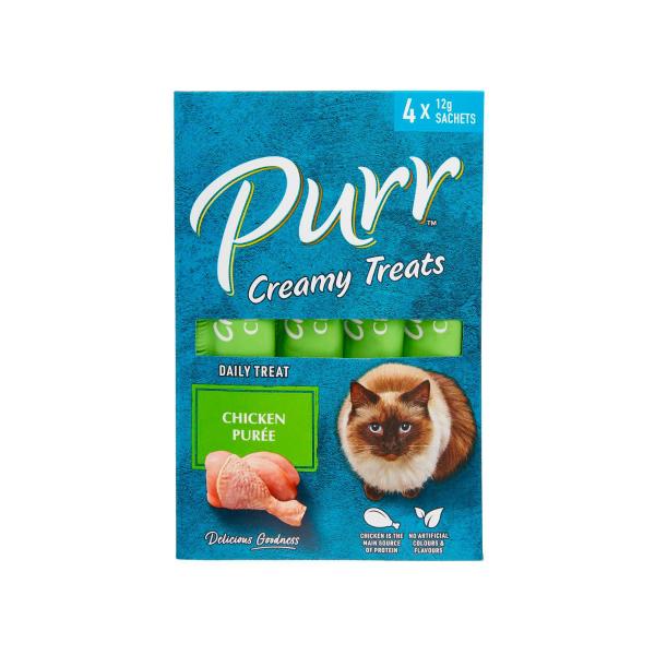 Cat Treat Chicken Creamy Treat 4x12g