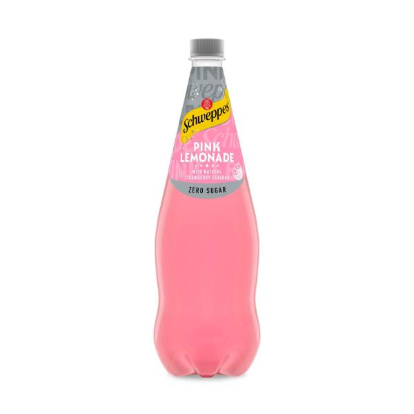 Traditional Zero Sugar Pink Lemondade Soft Drink Bottle