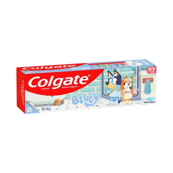 Kids Toothpaste Bluey Mild Mint Gel