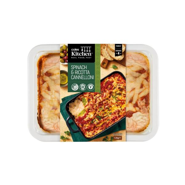 Spinach & Ricotta Cannelloni