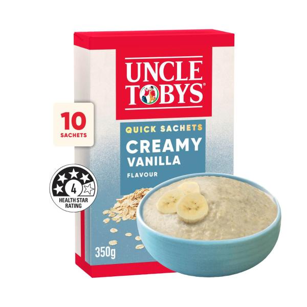 Oats Quick Sachets Creamy Vanilla
