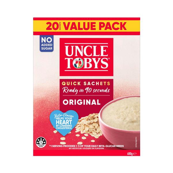 Oats Quick Sachets Breakfast Cereal Original
