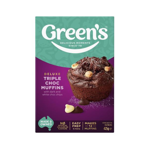 Deluxe Triple Choc Muffin Mix