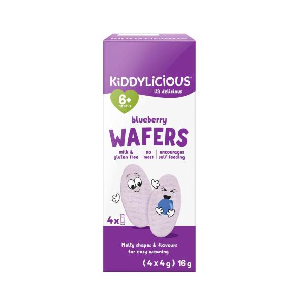 Wafers Blueberry 4x4g