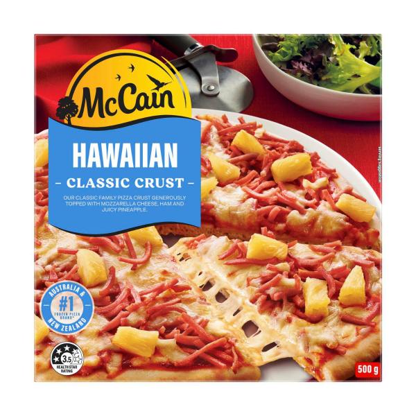 Frozen Ham & Pineapple Family Pizza
