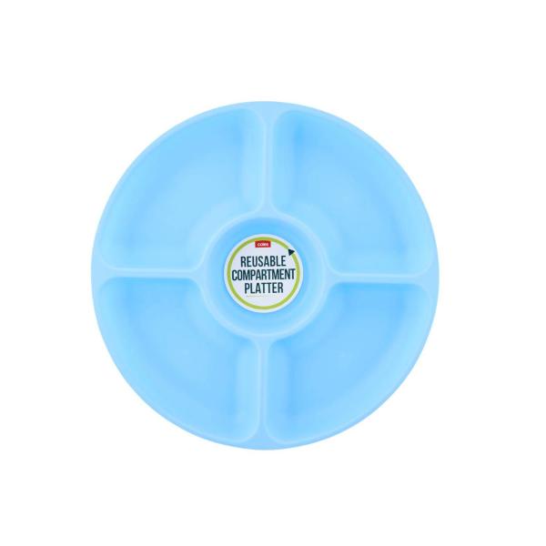 Reusable Compartment Platter