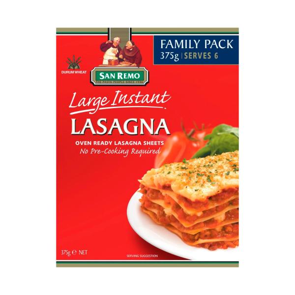 Instant Lasagna Sheets Family Pack