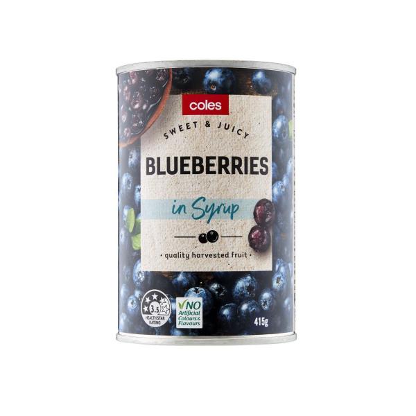 Blueberries In Syrup