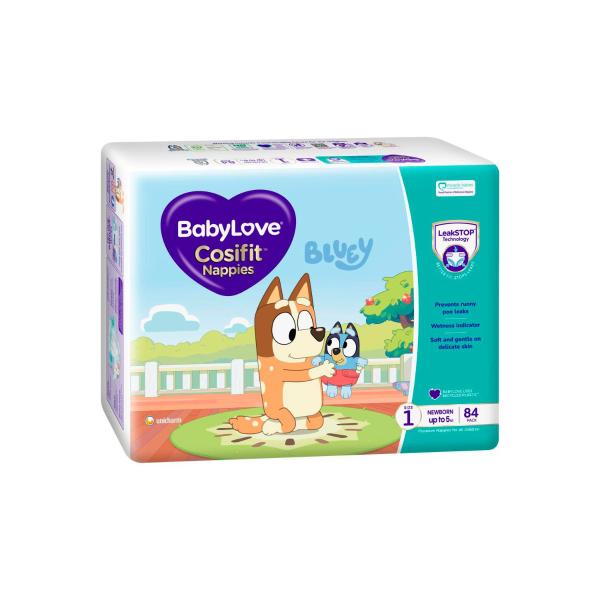 Cosifit Newborn Nappies Size 1 (up To 5kg)