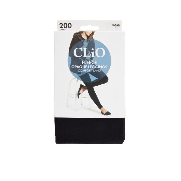 Fleece Leggings 200d Black T/xt