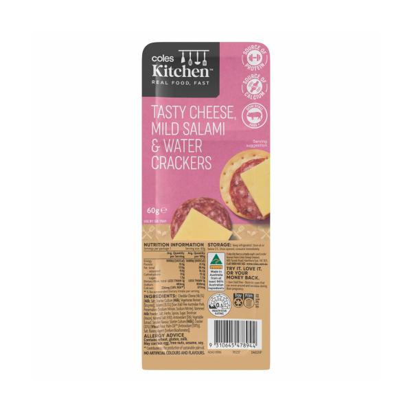Cheese Salami & Crackers