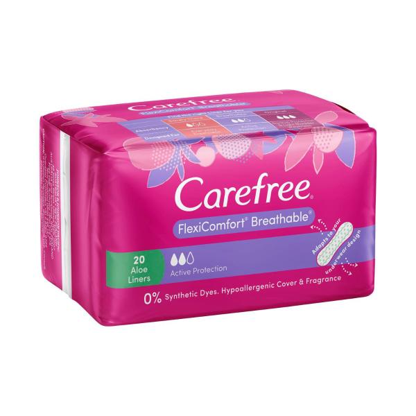 Breathable Flexicomfort Scented Aloe Liner