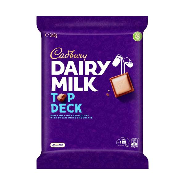 Dairy Milk Top Deck Large Chocolate Block