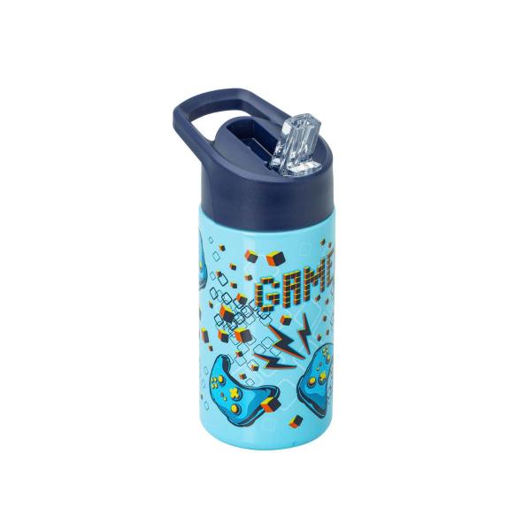 Blue Stainless Steel Kids Bottle 500ml