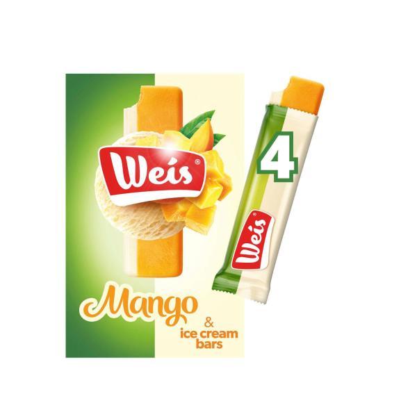 Mango & Ice Cream Bars 4 Pack