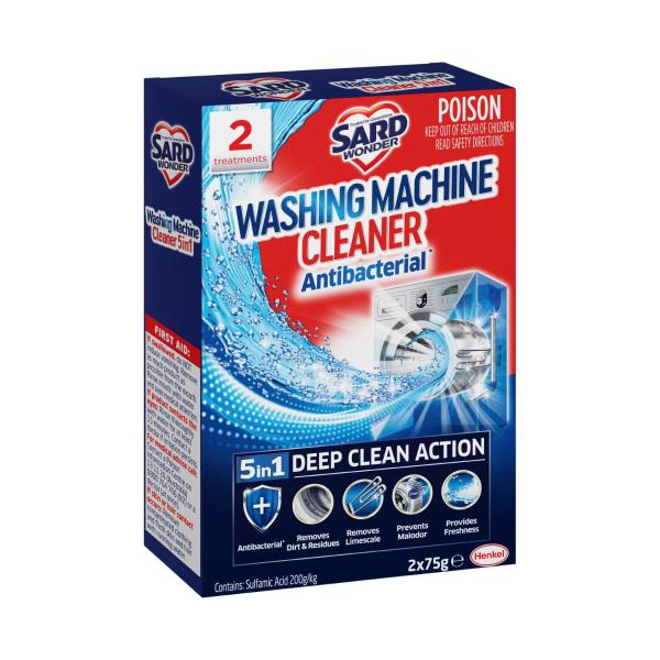 Washing Machine Cleaner Antibacterial 5 In 1 2x75g