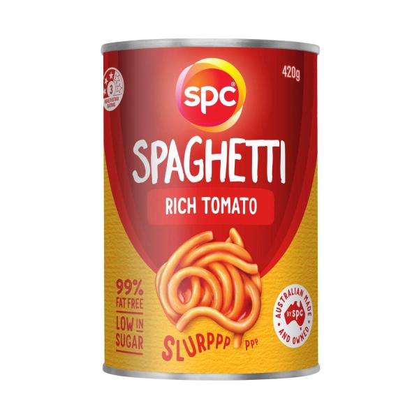 Spaghetti in Rich Tomato