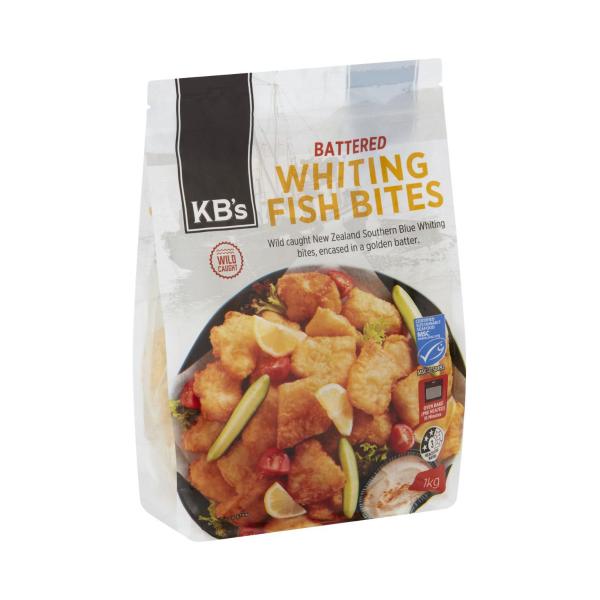 Whiting Bites Battered