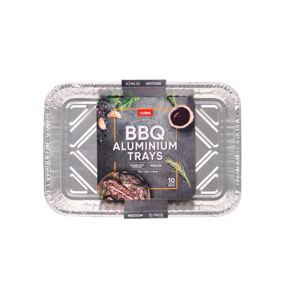 BBQ Aluminium Medium Trays