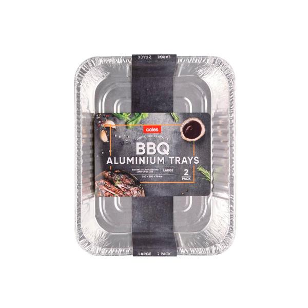 BBQ Aluminium Large Trays