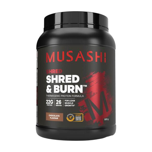 Shred & Burn Protein Powder Chocolate Milkshake