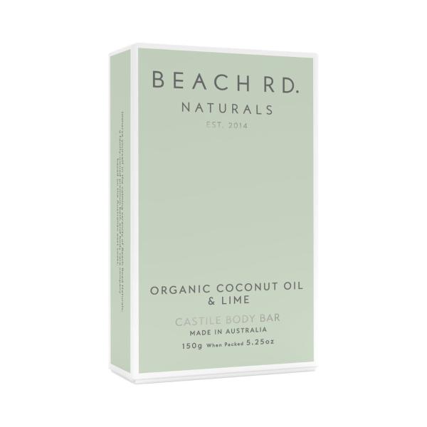 Organic Coconut & Lime Castile Body Bar