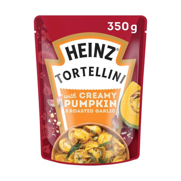 Tortellini Three Cheese Pasta Meal Creamy Pumpkin & Garlic