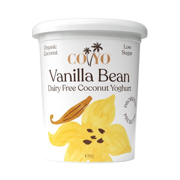 Dairy Free Yoghurt Probiotic Low Sugar Vanilla Bean