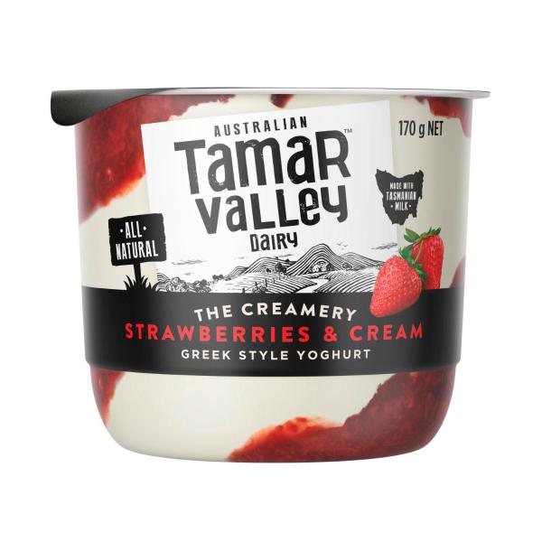 The Creamery Yoghurt Strawberries & Cream