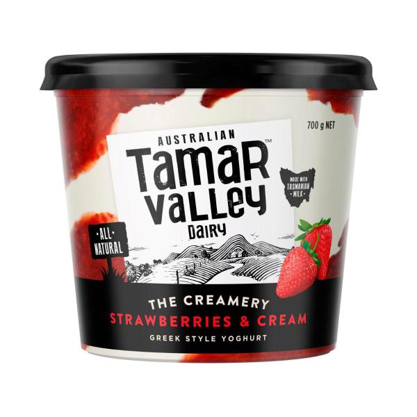 The Creamery Yoghurt Strawberries & Cream